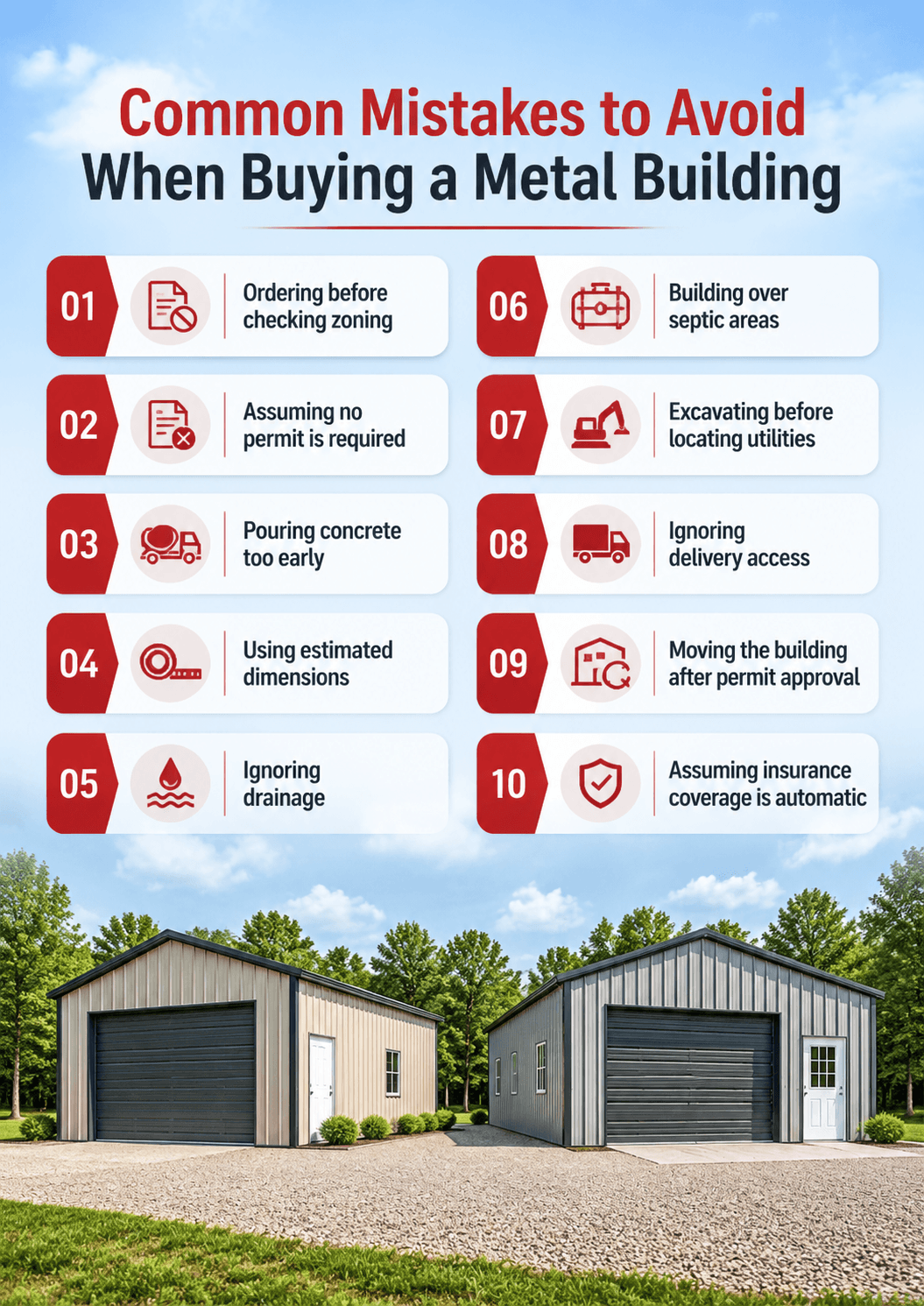 COMMON MISTAKES TO AVOID