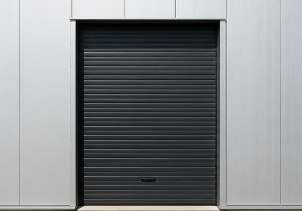 9×8 black door