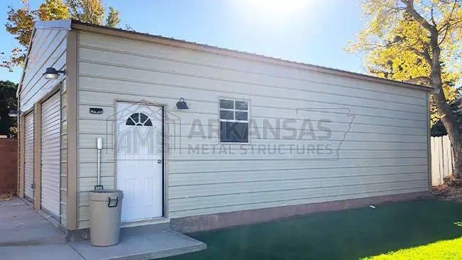 24x35x10 Outdoor Equipment Garage