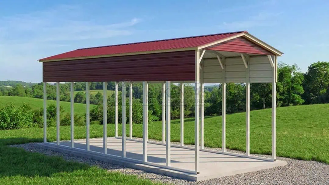 12x30x12 RV Carport