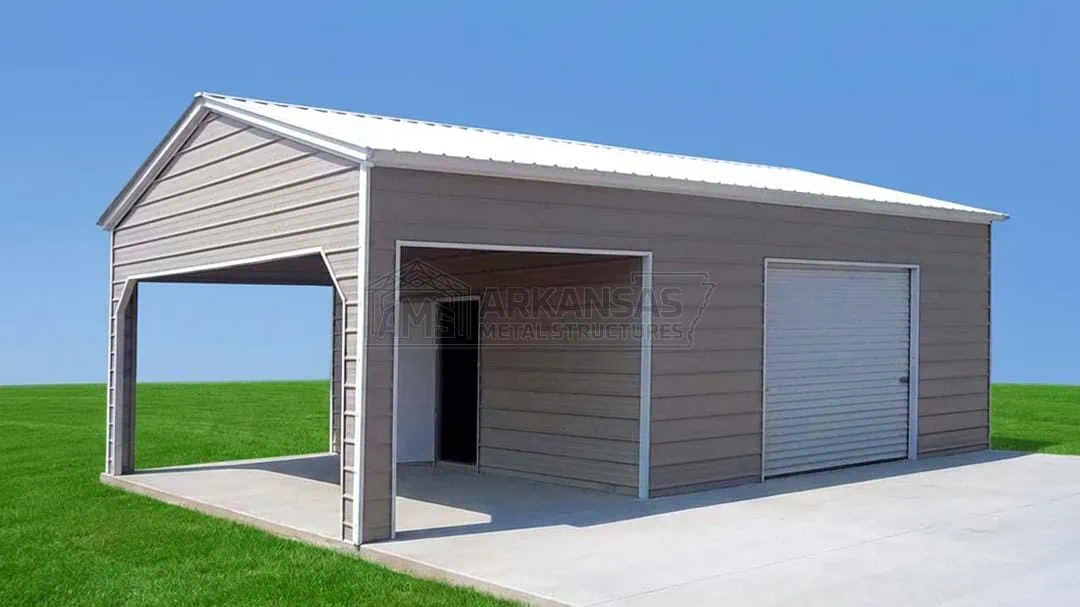 18x25x9 Utility Carport
