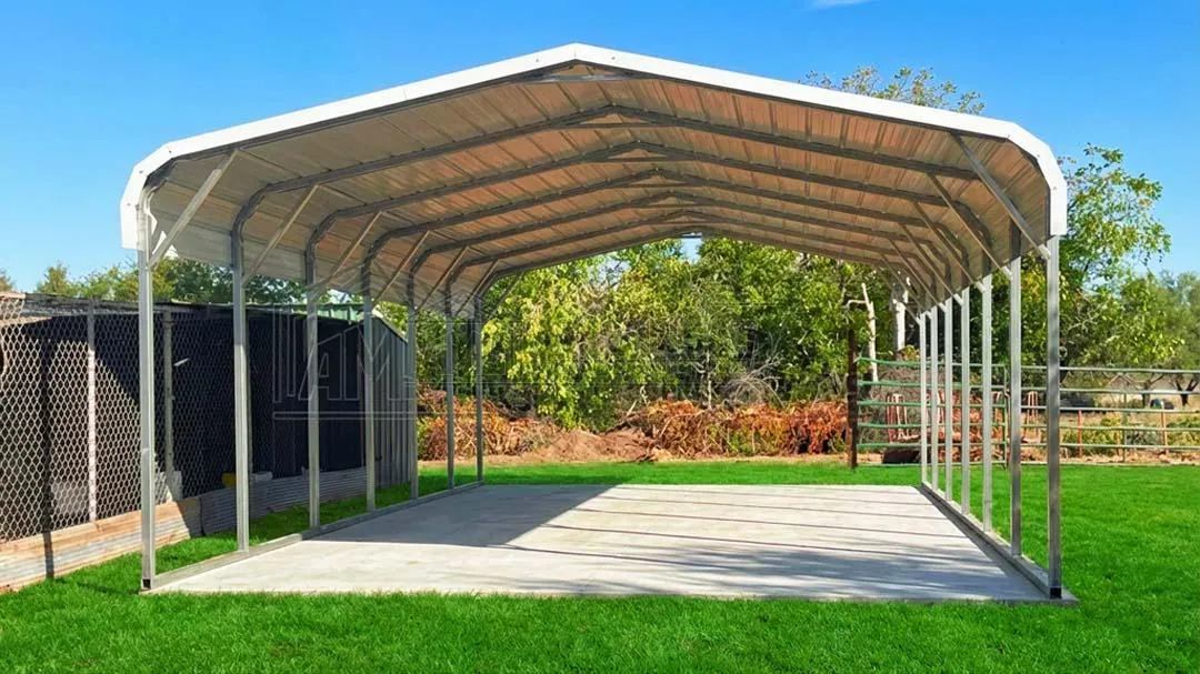 18x30x7 Regular Style RV Carport