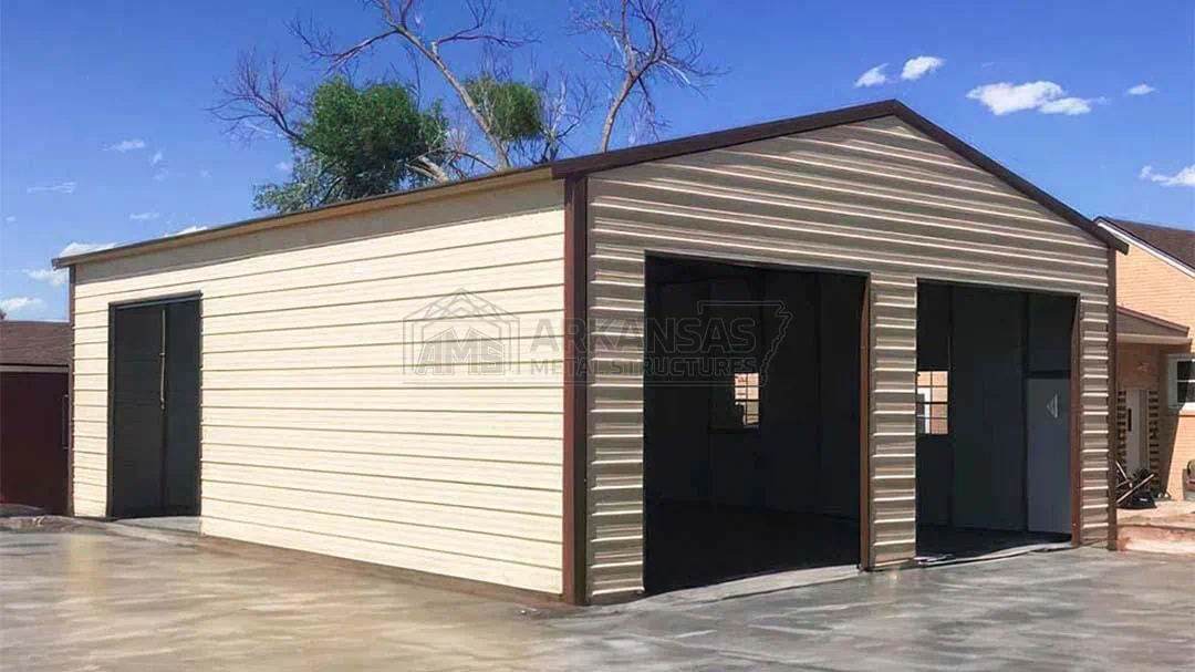 22x25x9 2 Car Garage