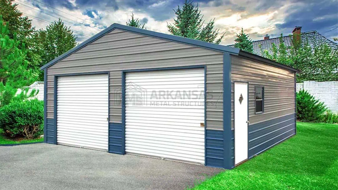 24x25x9 Two Car Garage