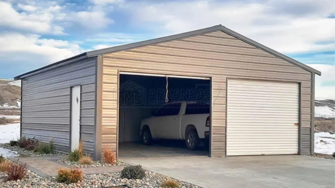 24x30x9 Two Car Garage