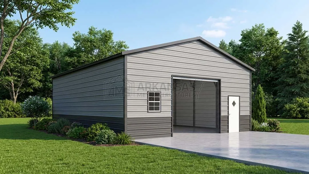 26x35x11 Metal Workshop Garage