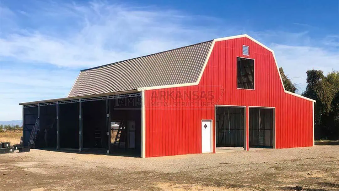 28x45x12 Gambrel Barn